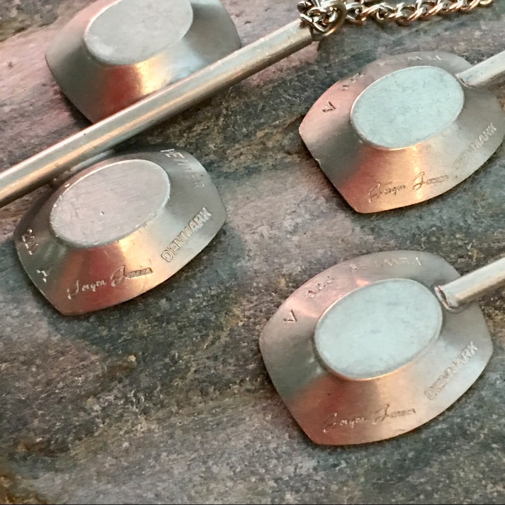 ❗️SOLD❗️Jorgen Jensen 60’s Necklace Earrings 220A - Picture 5 of 6